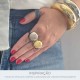 Anel Bold Ouro N° 22