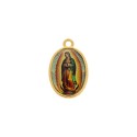 Pingente Nossa Senhora de Guadalupe Ouro 23mm