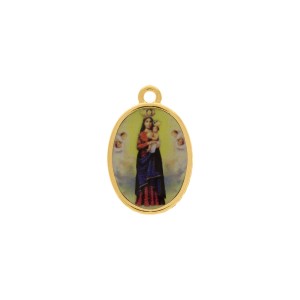 Pingente Nossa Senhora de Nazaré Ouro 23mm
