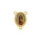 Entremeio Terço Nossa Senhora Guadalupe Ouro 26mm