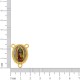 Entremeio Terço Nossa Senhora Guadalupe Ouro 26mm