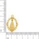 Pingente Nossa Senhora Aparecida Ouro 32mm