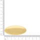 Fivela Cinto Bold Dourada 15mm