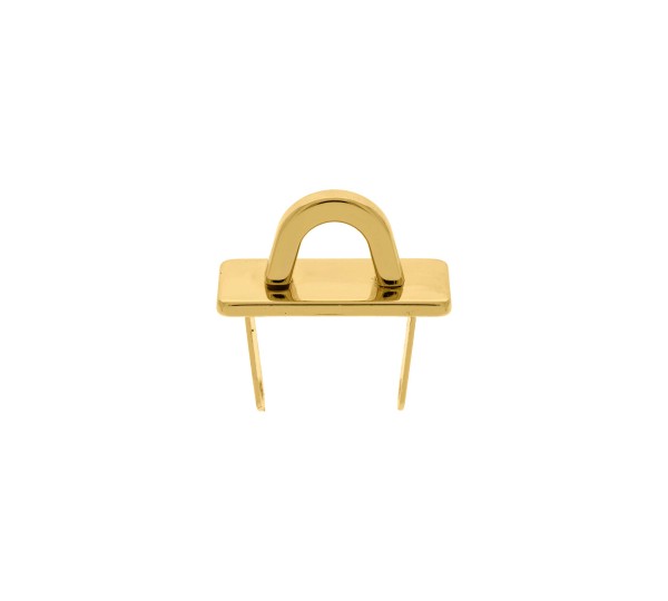 Enfeite para Bolsa Ouro com Garra 27mm
