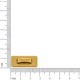 Enfeite para Bolsa Ouro com Garra 27mm