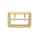 Fivela com pino Duplo Ouro 44mm