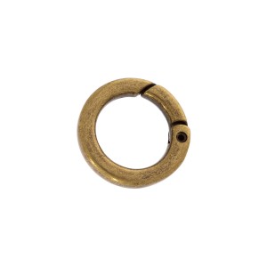 Argola Articulada Ouro Velho 30mm