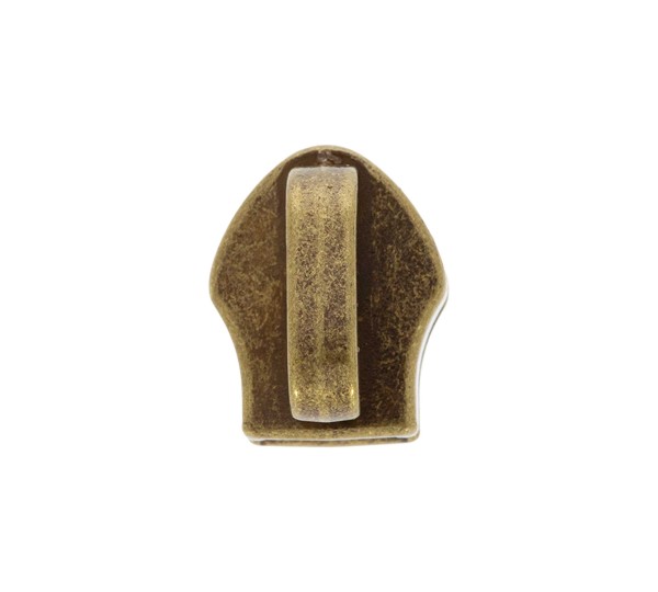 Cursor Zíper Nylon Ouro Velho 5mm