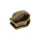 Cursor Zíper Nylon Ouro Velho 5mm