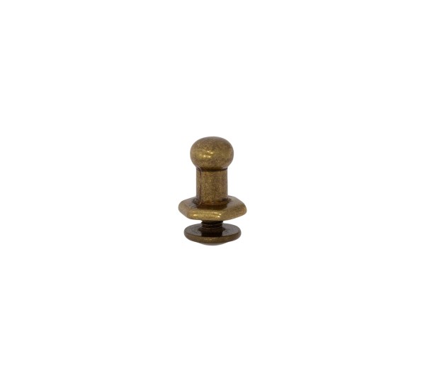 Carrapeta com Parafuso Ouro Velho 10mm
