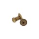 Carrapeta com Parafuso Ouro Velho 10mm