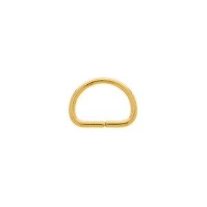 Meia Argola Ouro 11mm