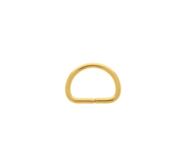 Meia Argola Ouro 11mm