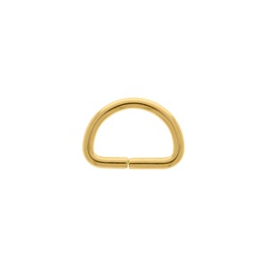 Meia Argola Ouro 13mm
