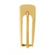 Fivela para Cinto Ouro 10mm