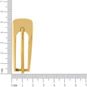 Fivela para Cinto Ouro 10mm