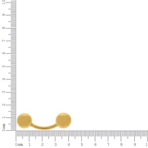 Piercing para Bolsa Ouro 42mm
