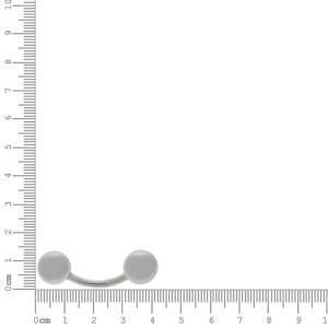 Piercing para Bolsa Níquel 42mm