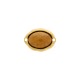 Pingente Ouro com Caramelo Mesclado 30mm