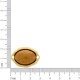 Pingente Ouro com Caramelo Mesclado 30mm