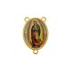 Entremeio Terço Nossa Senhora Guadalupe Ouro 30mm