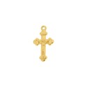 Pingente Crucifixo Jesus Crucificado Ouro 20mm