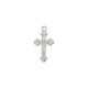 Pingente Crucifixo Jesus Crucificado Níquel 20mm