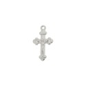 Pingente Crucifixo Jesus Crucificado Níquel 20mm
