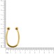 Entresseio Oval Ouro 44mm