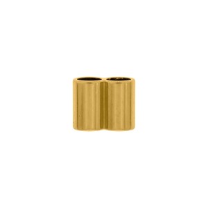 Tubo Duplo Ouro 15mm