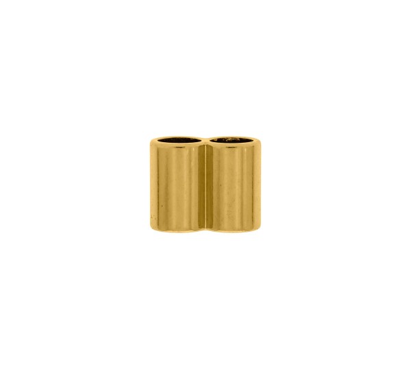 Tubo Duplo Ouro 15mm