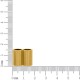 Tubo Duplo Ouro 15mm