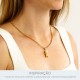 Pingente Menino Ouro com Pérola 23mm