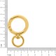 Mosquetão Ouro 49mm