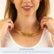 Colar Elos Ouro 148mm