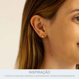 Brinco Ouro 6mm