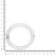 Maxi Bracelete Acrílico Transparente 78mm