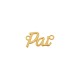 Pingente Pai Ouro 26mm