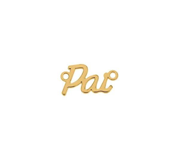 Pingente Pai Ouro 26mm