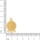 Pingente Cabide Ouro 28mm