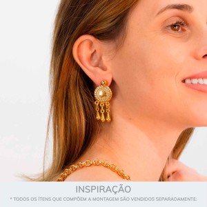 Pingente Cabide Ouro 28mm