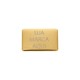 Placa Retangular Personalizada Ouro com Garra 40mm