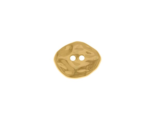 Botão Para Costura Orgânico Ouro 21mm