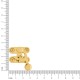 Fecho Torniquete Ouro 29mm
