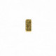 Passador Retangular Floral Ouro 14mm