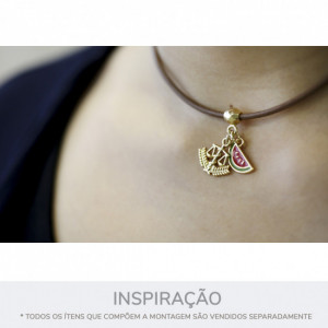 Pingente Níquel Nutrição 19mm