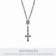 Pingente Redondo Religioso Ouro 25mm