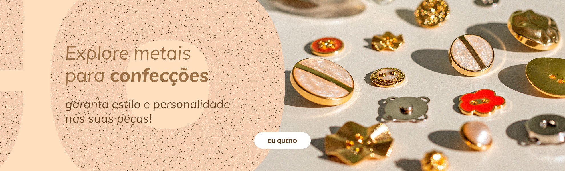 Metais para confecção